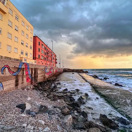 50M Dal Mare - Centro Di Anzio - 6 Ospiti * 안치오