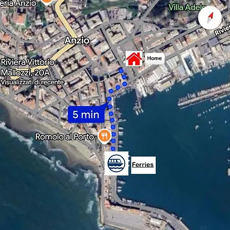 Intera Casa - 50m Dal Mare - Centro Di - 6 Ospiti Appartement